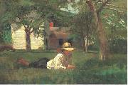 Winslow Homer Nooning France oil painting artist